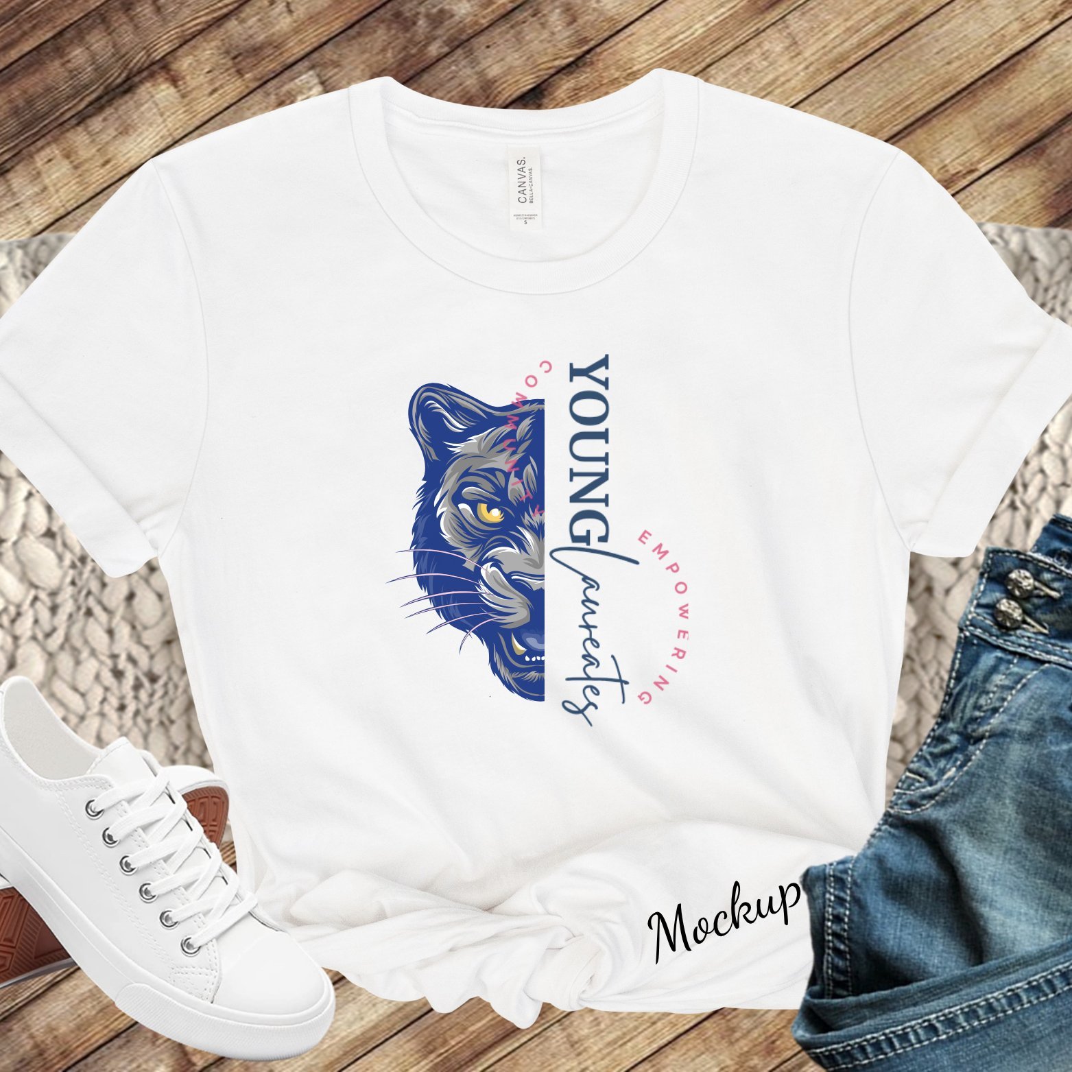 Half Panther Power T-Shirt